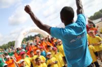Pour la 4ème fois, le McDo Kids Sport™  fait étape à Lézignan-Corbières. Le dimanche 12 juin 2016 à Lézignan-Corbières. Aude.  10H00